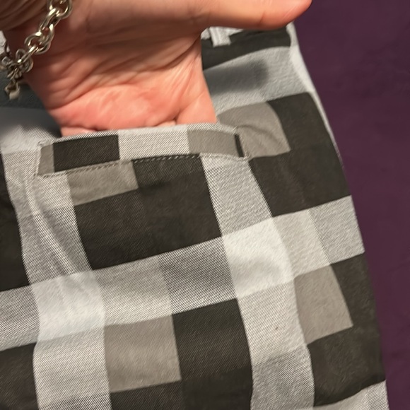 Lars Amadeus Men's Dress Plaid Pants Classic Fit Flat Front - Picture 5 of 10